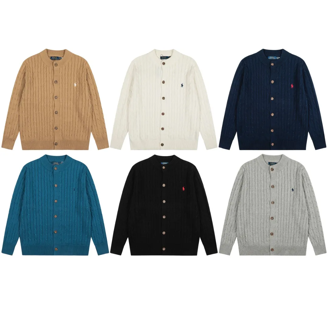 P250 Top quality" Style number: DS806# (not off the shelves all year round) [Ralph Lauren solid color pony embroidery logo male god style twist knitted cardigan] ✅Ralph Lauren Ralph Lauren classic basic versatile male god style round neck twist knitted cardigan jacket ✅Main supplier platform live broadcast Wholesale entities Replenish when out of stock Not off the shelf ✅ZP quality 1:1 version Scan the code to enter the GF website Counter quality ✅Detailed quality is the only one in Guangzhou. Imported quality veil, focusing on high-end, cost-effective, good quality needless to say. ✅The version restores the original order. The maximum size can be worn up to 200 pounds. Loose, comfortable and stress-free. ✅The upper body is simple and easy to match. A must-have for men. Good-looking clothes are never picky. A must-have for men's wardrobe. Size: S-XL. Color: Black, White, Gray, Khaki, Navy Blue, Gentleman's Lake Blue.